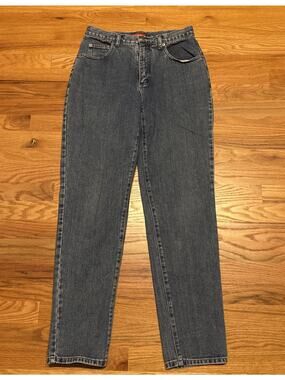 Vintage ESPRIT JEANS High Waisted Denim Mom Jeans Med Wash 90s Retro Size 9/10
